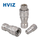 HZ-B4(KZF) 开闭式汽液快速接头 (ISO7241-1B) (不锈钢304)